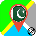 ✅ Pakistan Offline Maps with gps free icon