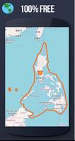 ✅ Philippines Offline Maps with gps free poster