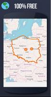 ✅ Poland Offline Maps with gps free poster