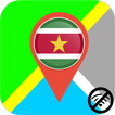 ✅ Suriname Offline Maps with gps free