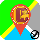 ✅Sri Lanka Offline Maps with gps free simgesi