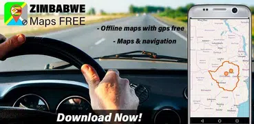 ✅ Zimbabwe Offline Maps with gps free