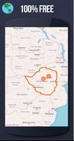 ✅ Zimbabwe Offline Maps with gps free Affiche