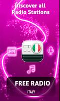Radio Italia - Italian Stations Online AM FM poster