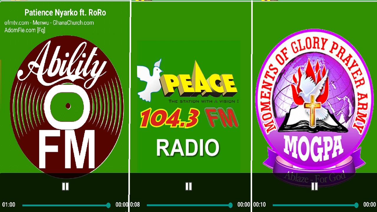 Peace 104.3 FM, Ghana Radio Stations, GhanaWeb para Android - APK Baixar