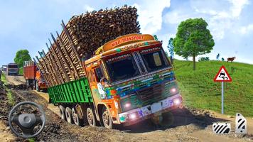 Truck Driving Hill Sim Game 3D اسکرین شاٹ 1