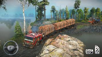 Truck Driving Hill Sim Game 3D capture d'écran 2
