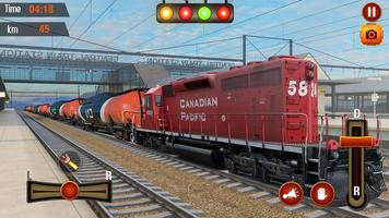 Oil Train Driving Games: Train Sim Games captura de pantalla 1