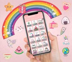 Kawaii Pegatinas para Whastapp اسکرین شاٹ 2