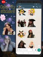 Celebrity Sticker-memes ภาพหน้าจอ 1