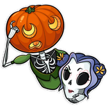 figurinhas de halloween