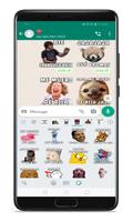 Stickers graciosos con frases Screenshot 1