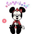 buongiorno e buonanotte stickr ícone