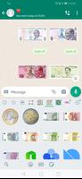 Money Stickers for WhastApp syot layar 1