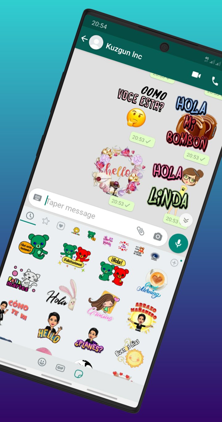 Stickers de saludos en español Gratis APK for Android Download