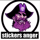 ملصقات الغضب icône