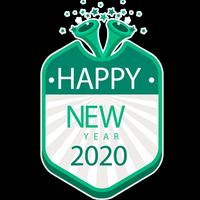 stickers Bonne Année 2020 capture d'écran 2