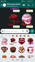 ملصقات ورود و قلوب  صباح الخيرللواتس WastickerApps screenshot 1