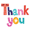 Thank you stickers for Whatsap