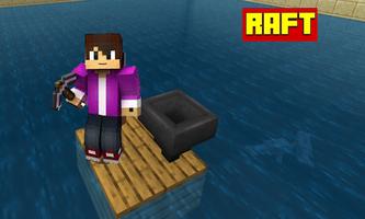 Raft Survival Mods for Minecra capture d'écran 1
