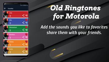Old Ringtones for Motorola-Notification Sounds capture d'écran 3