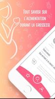 Alimentation Grossesse الملصق