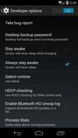 Developer Options screenshot 1