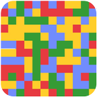 Цветные кубики.  Мозайка иконка