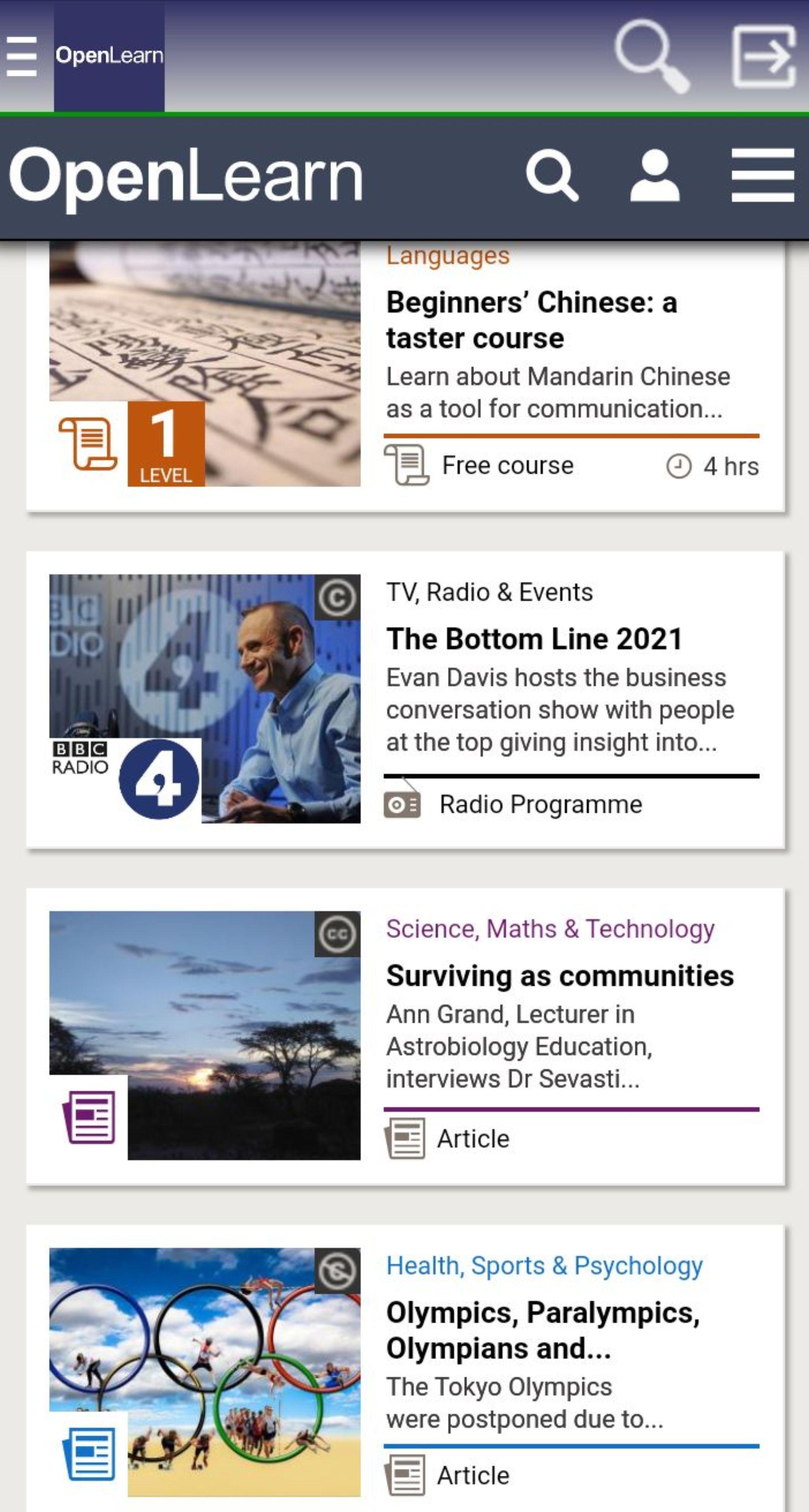 Openlearn free online courses certificate apk per android download