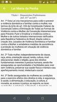 Lei Maria da Penha screenshot 3