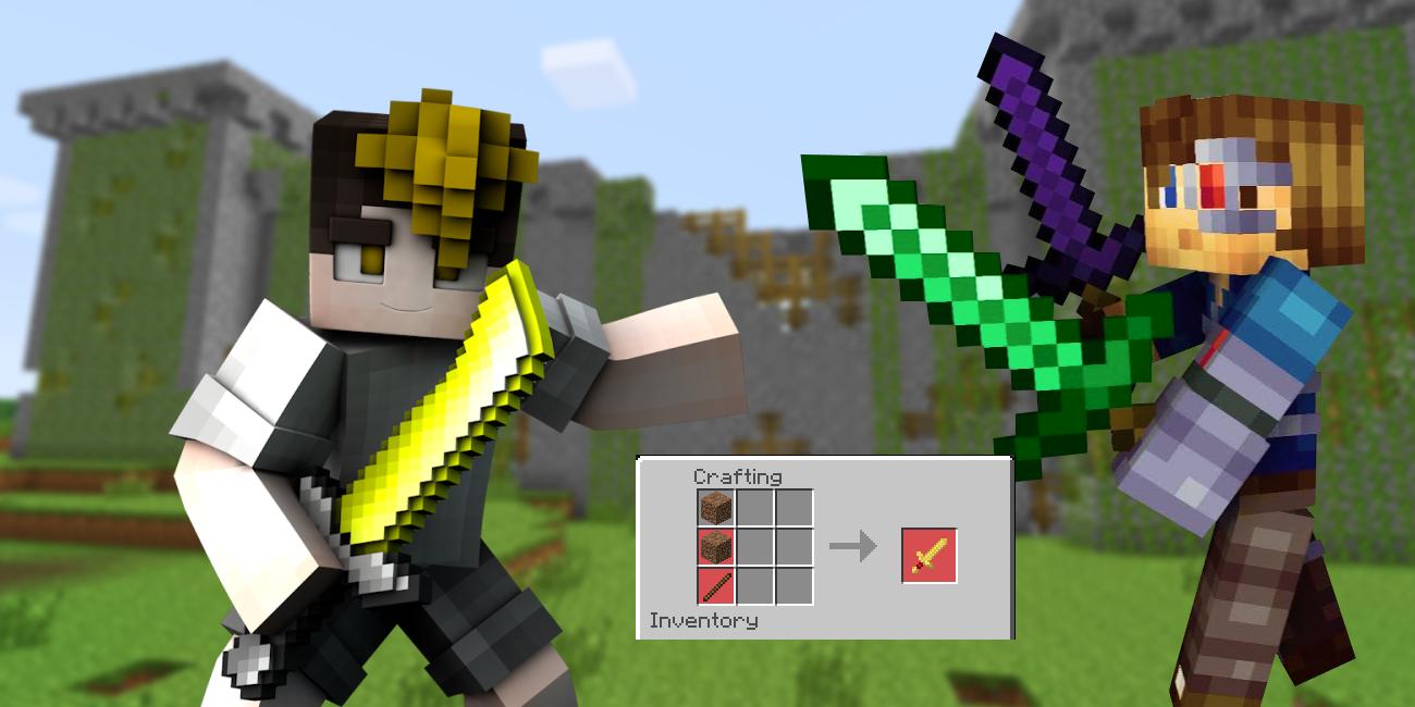 OP MINECRAFT SWORDS!! 