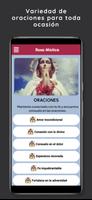 Oraciones a la Rosa Mística plakat