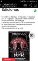 Oráculo Magazine Colombia Affiche