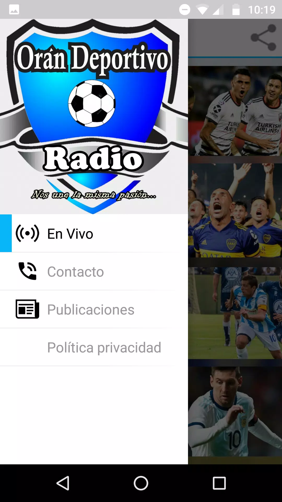 Descarga de APK de Orán Deportivo - Radio Online para Android