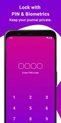 Purple Diary Journal with Lock XAPK 下載