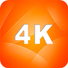 Orange Fonds d'écran 4K icône