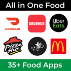 All In One Food App - Swiggy, Zomato, Uber Eats icône