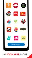 All in One Food Delivery App | plakat