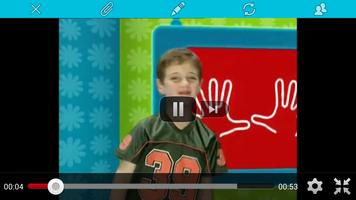 Hebrew kids Video captura de pantalla 1