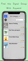 Group Finder for Signal Plakat