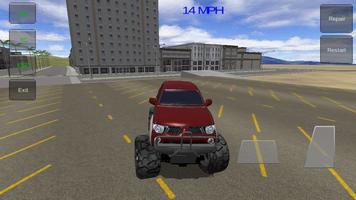 4x4 Monster Truck 3d पोस्टर