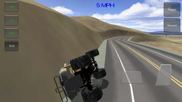 4x4 внедорожные Truck 3D скриншот 1