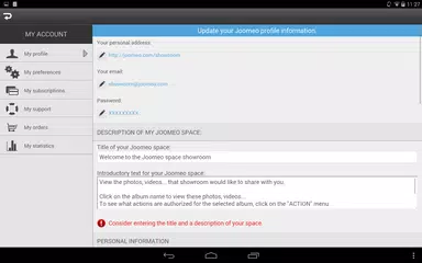 Joomeo - photos sharing APK download