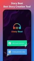 Story Music Beat - Video Maker постер