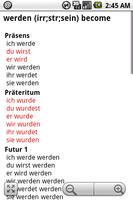 Verbos Alemanes Pro captura de pantalla 1