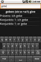 German Verbs Pro Ekran Görüntüsü 2