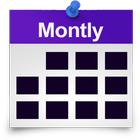 Monthly Calendar Widget ไอคอน