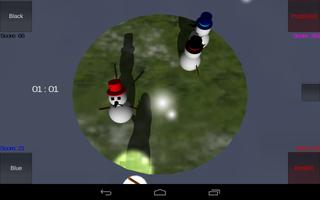 Skiing Snowman скриншот 1