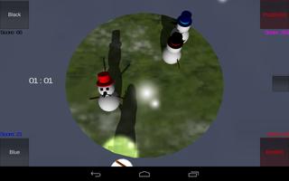 Skiing Snowman screenshot 1