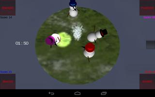 Skiing Snowman screenshot 2